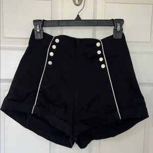 Forever 21 Black High Waist Shorts